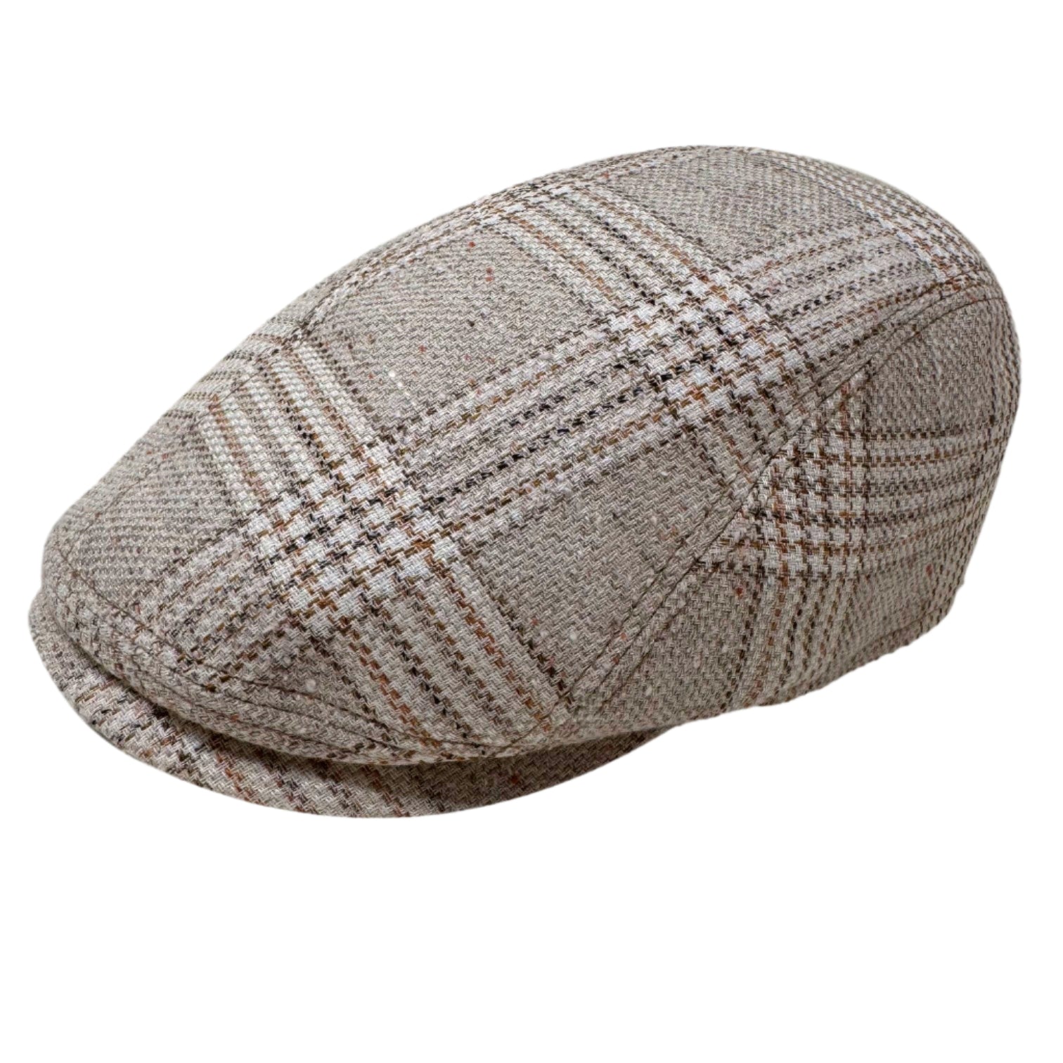 Jackson Linen w/ Silk Driving Cap