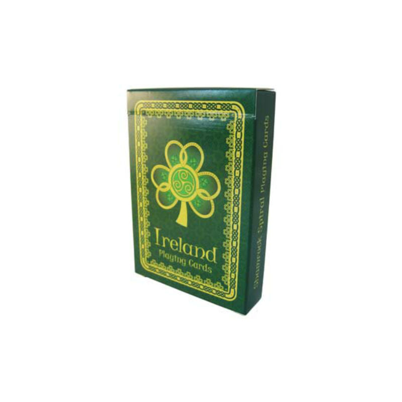 Shamrock Spiral Playing Cards