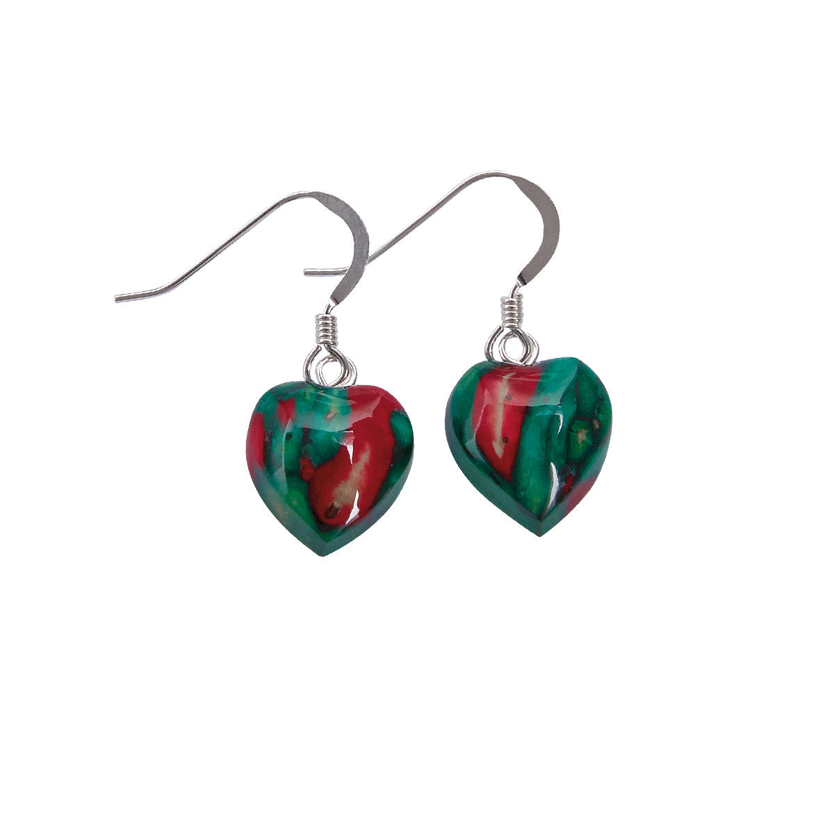 Heathergems Heart Drop Earrings