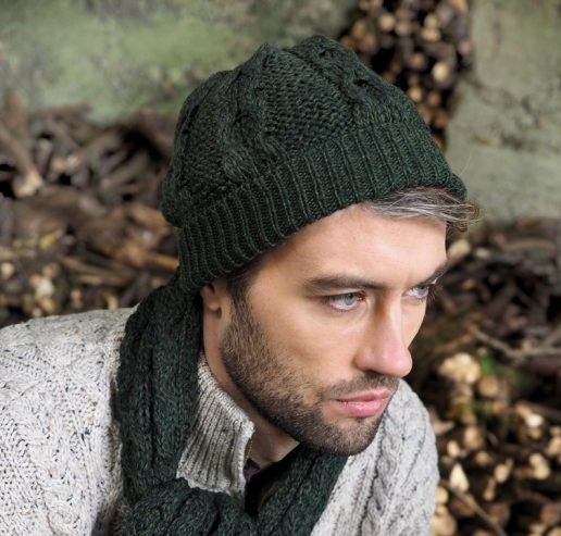 Aran Honeycomb Knit Beanie | Unisex [4 Colors]