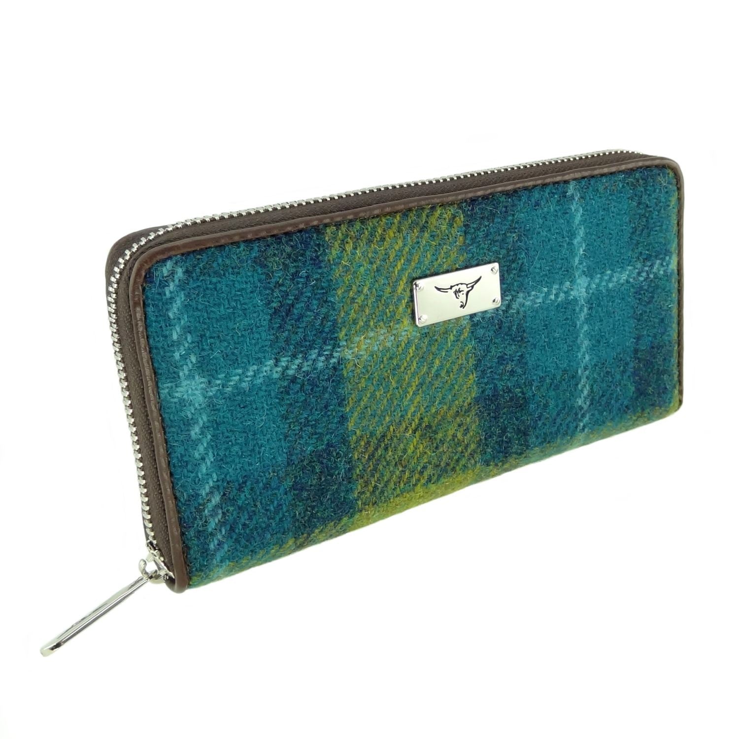 Harris Tweed Long Zip Wallet [29 Colors]