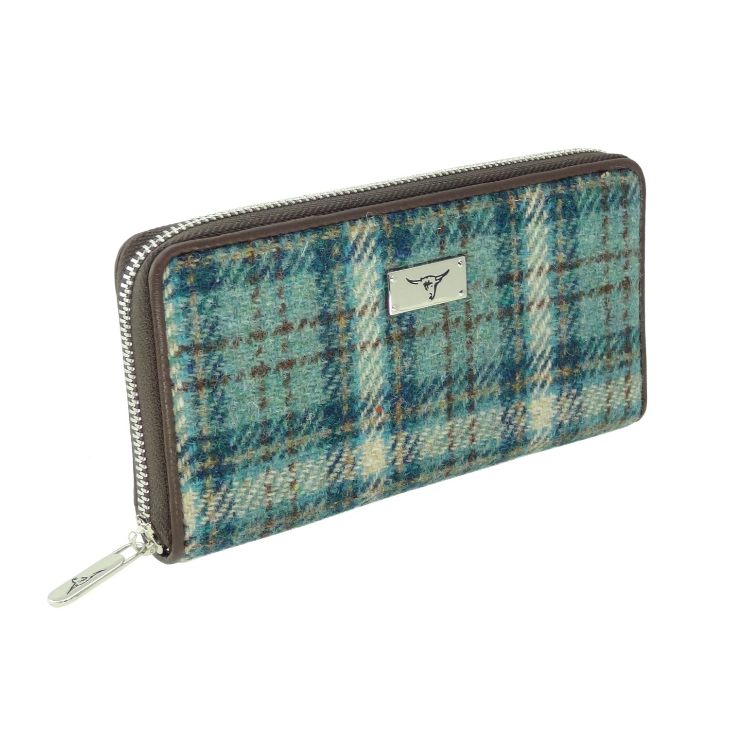 Harris Tweed Long Zip Wallet [29 Colors]