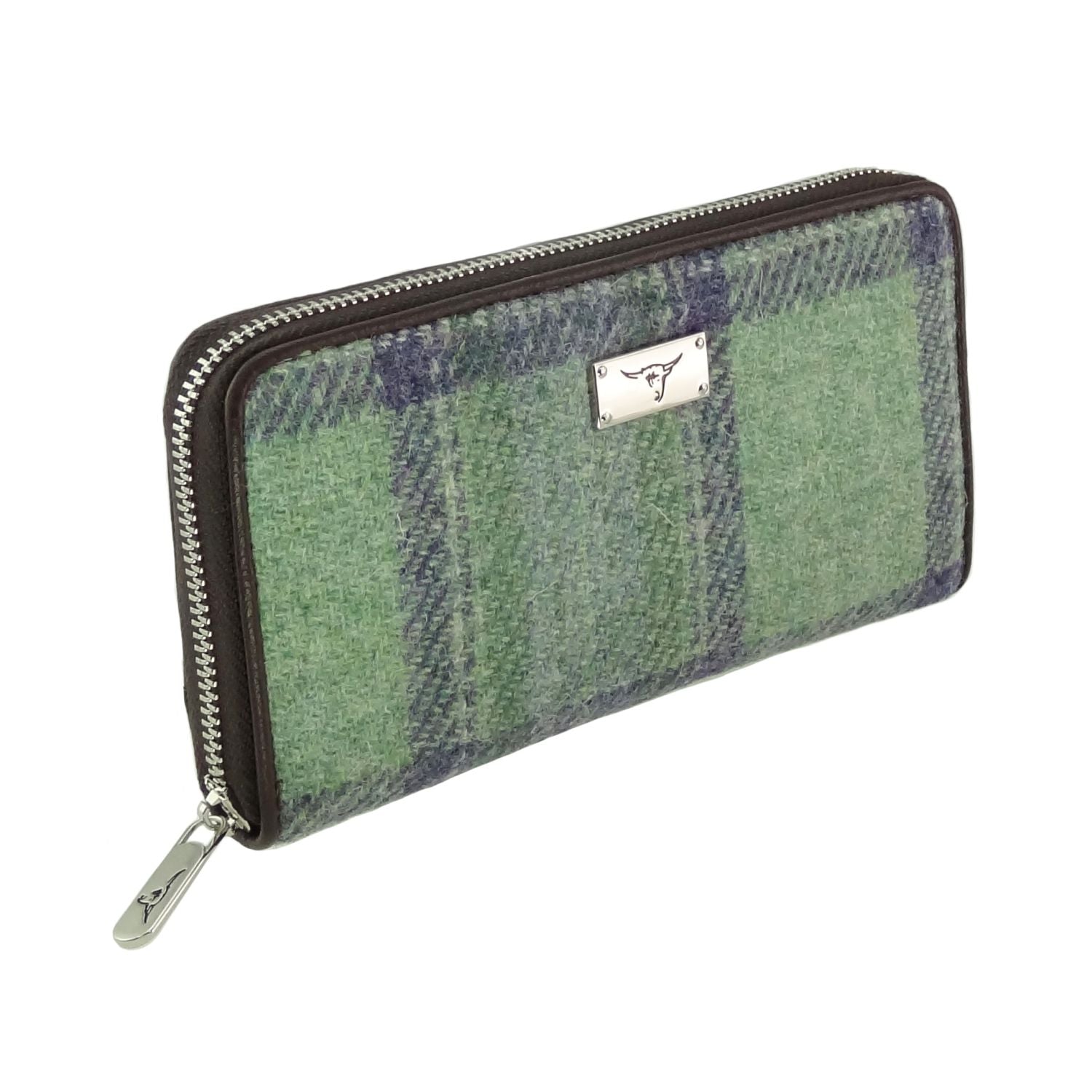Harris Tweed Long Zip Wallet [29 Colors]