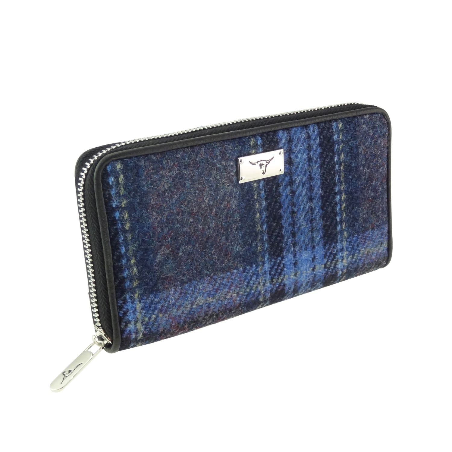 Harris Tweed Long Zip Wallet [29 Colors]