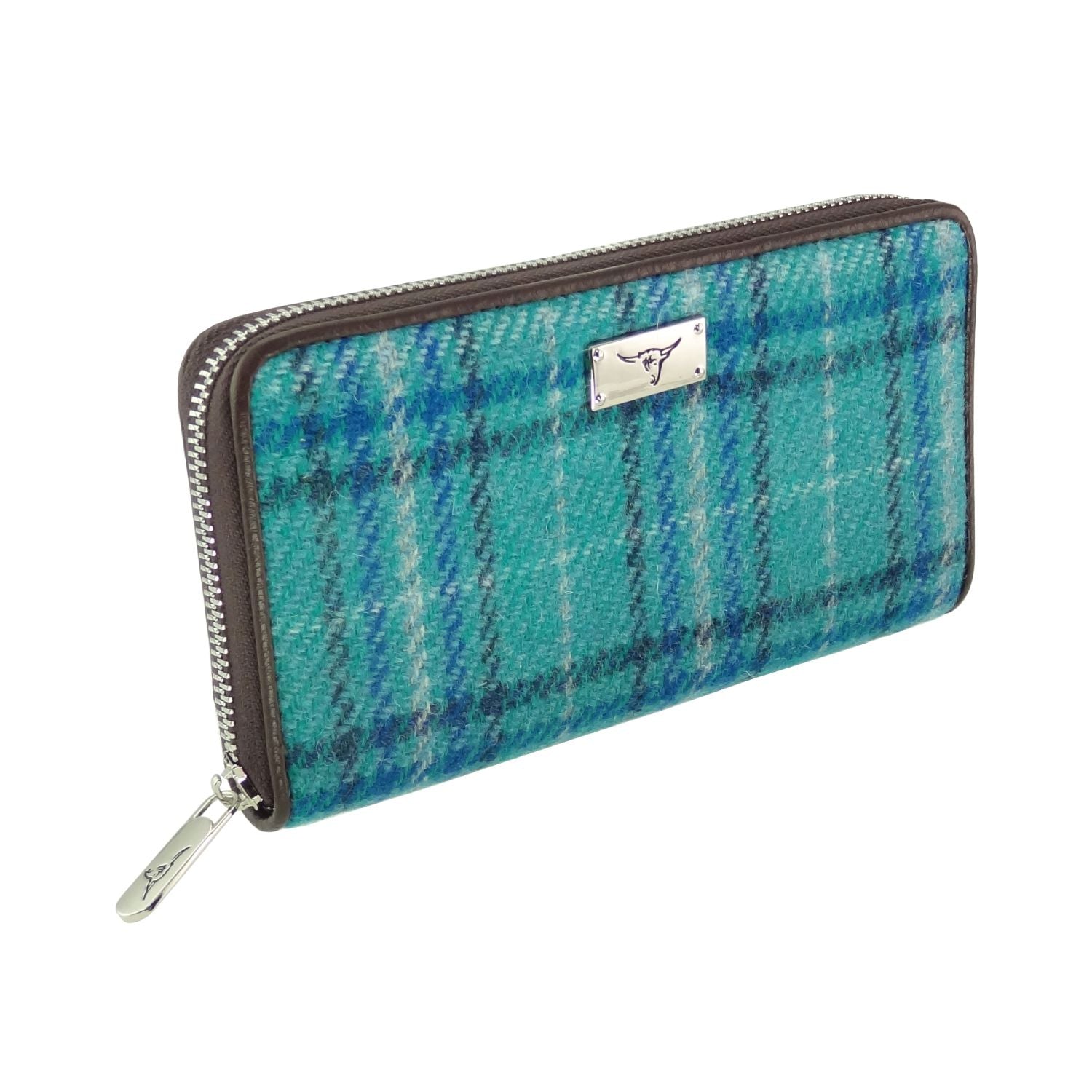 Harris Tweed Long Zip Wallet [29 Colors]