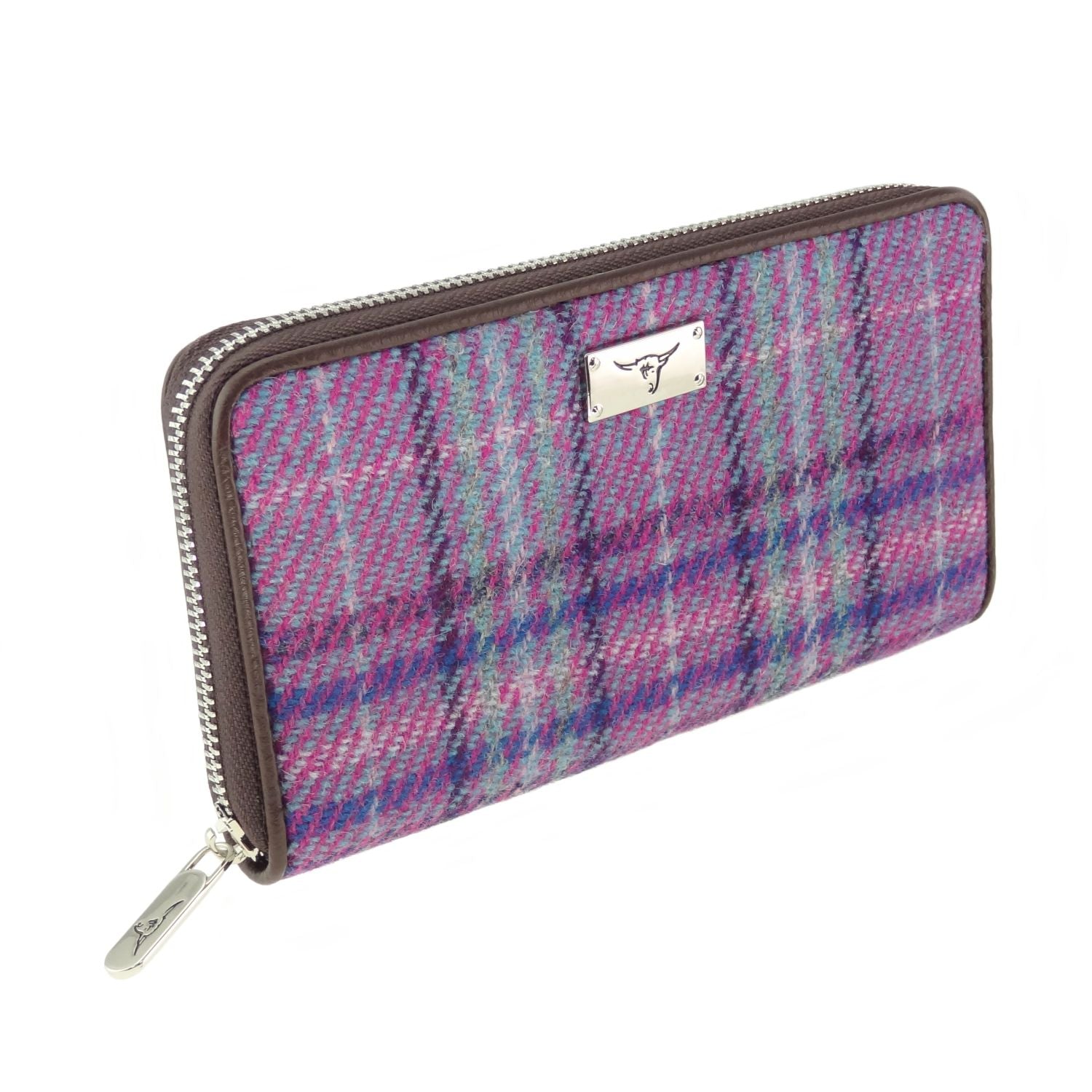 Harris Tweed Long Zip Wallet [29 Colors]