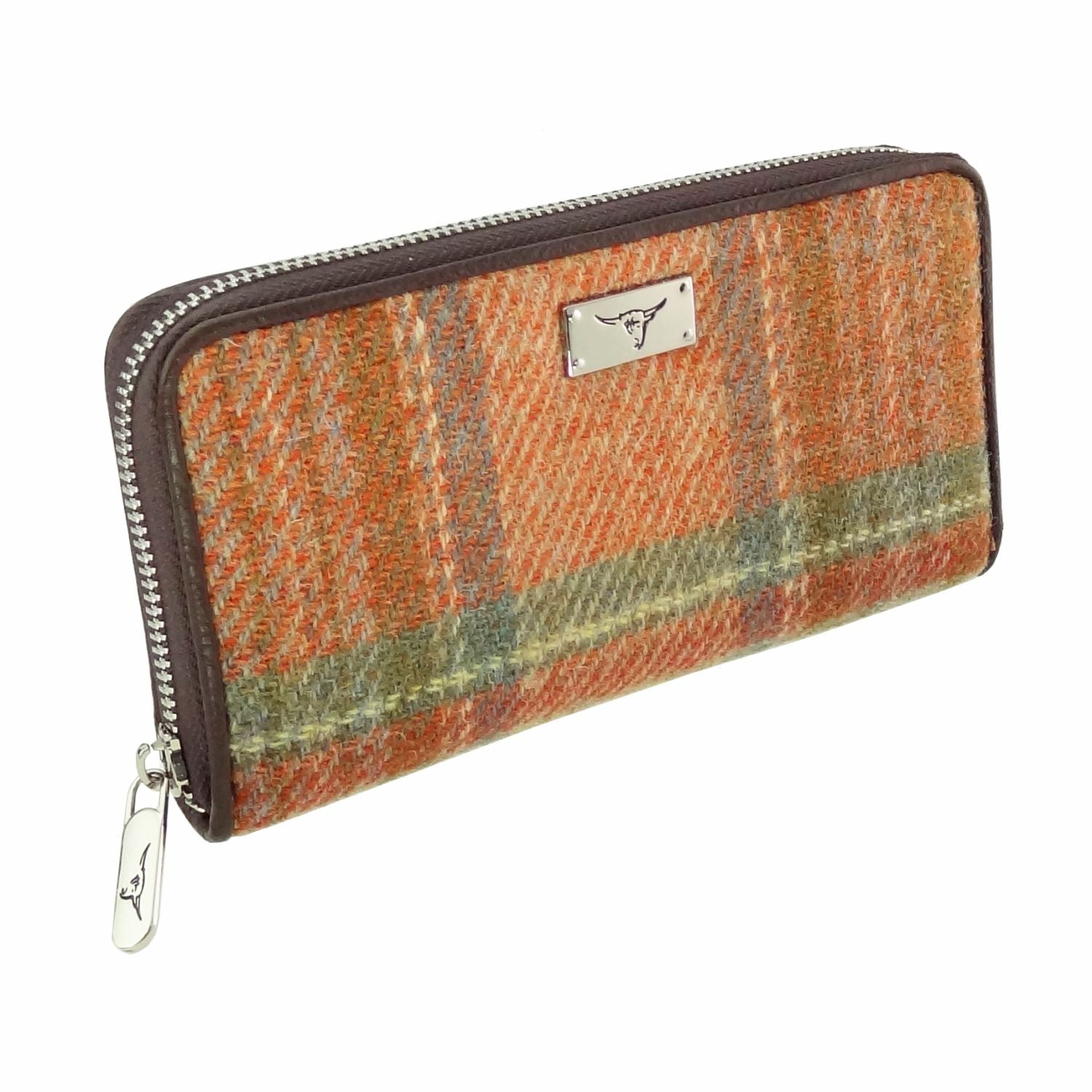 Harris Tweed Long Zip Wallet [29 Colors]