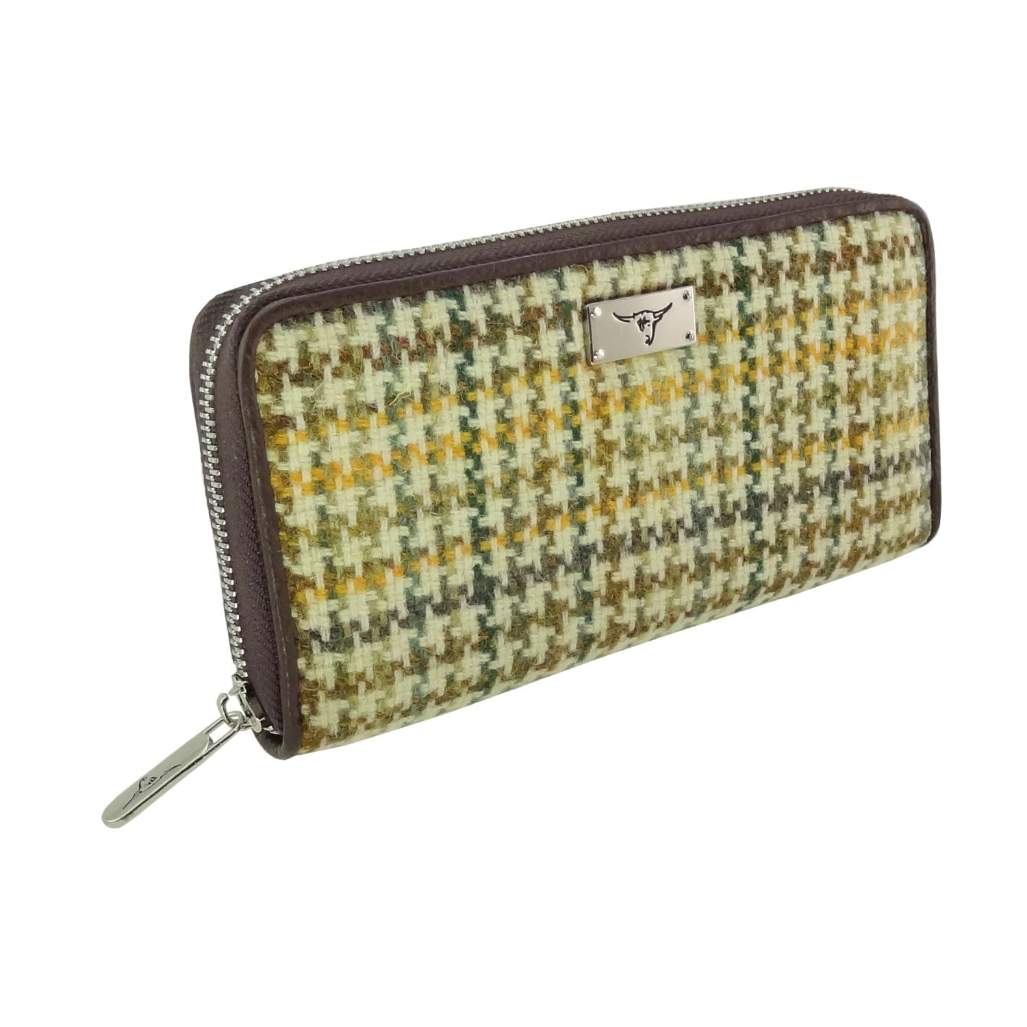Harris Tweed Long Zip Wallet [29 Colors]