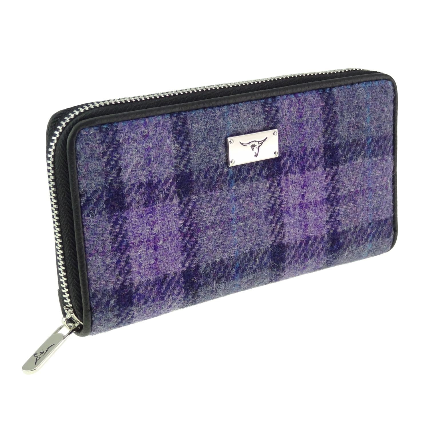 Harris Tweed Long Zip Wallet [29 Colors]