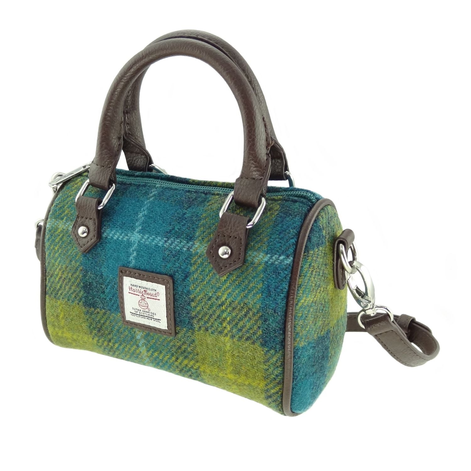 Harris Tweed Mini Bowling Handbag [17 Colors]
