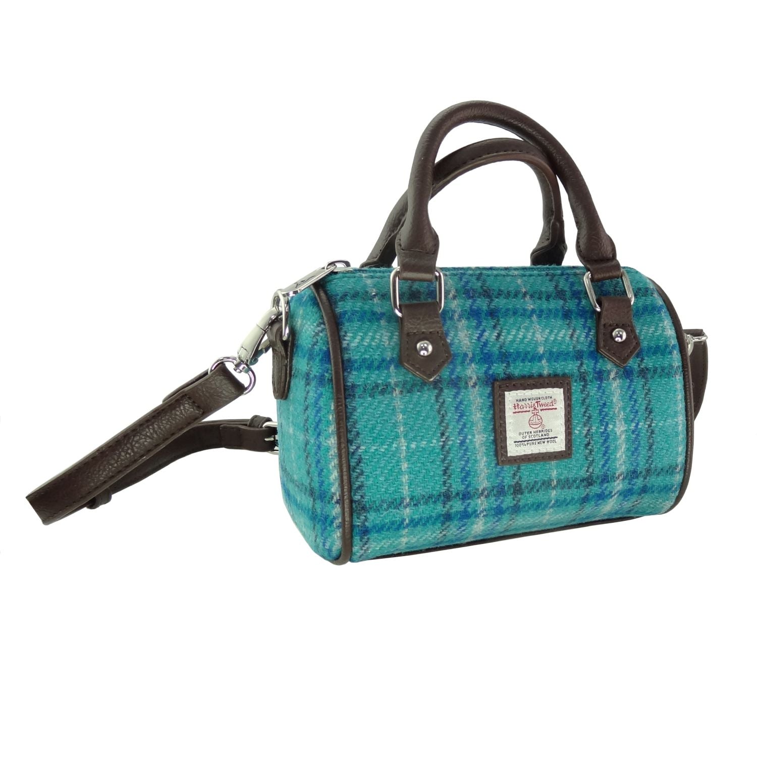 Harris Tweed Mini Bowling Handbag [17 Colors]