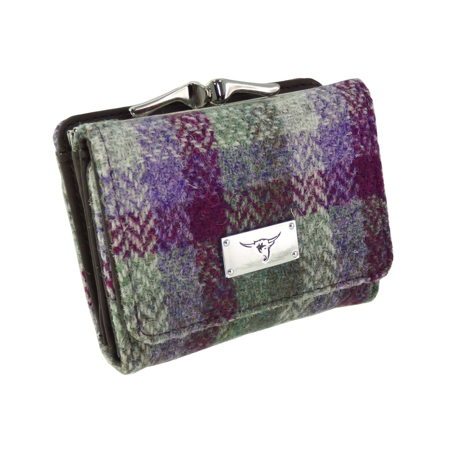 Harris Tweed Small Clasp Purse [12 Colors]