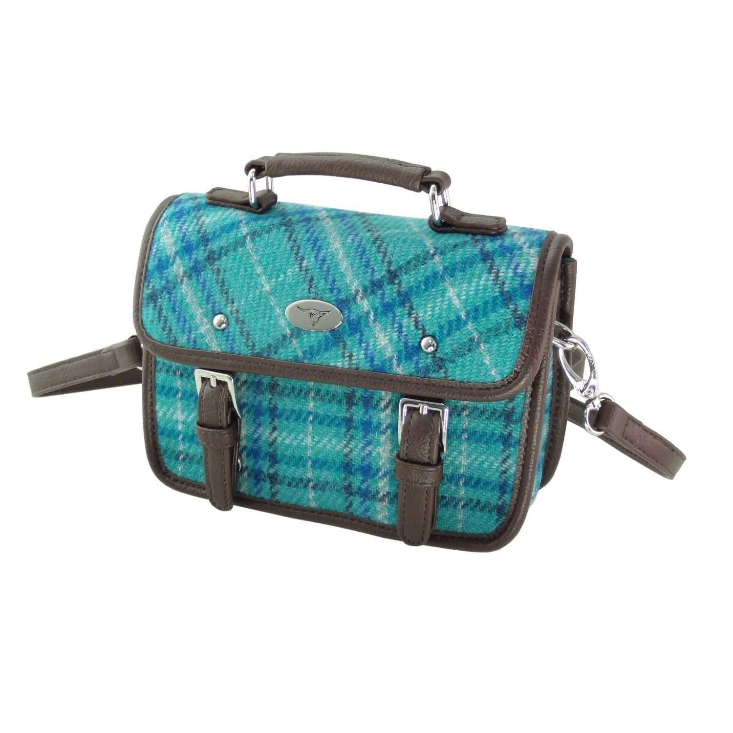 Bervie Harris Tweed Mini Satchel [11 Colors]