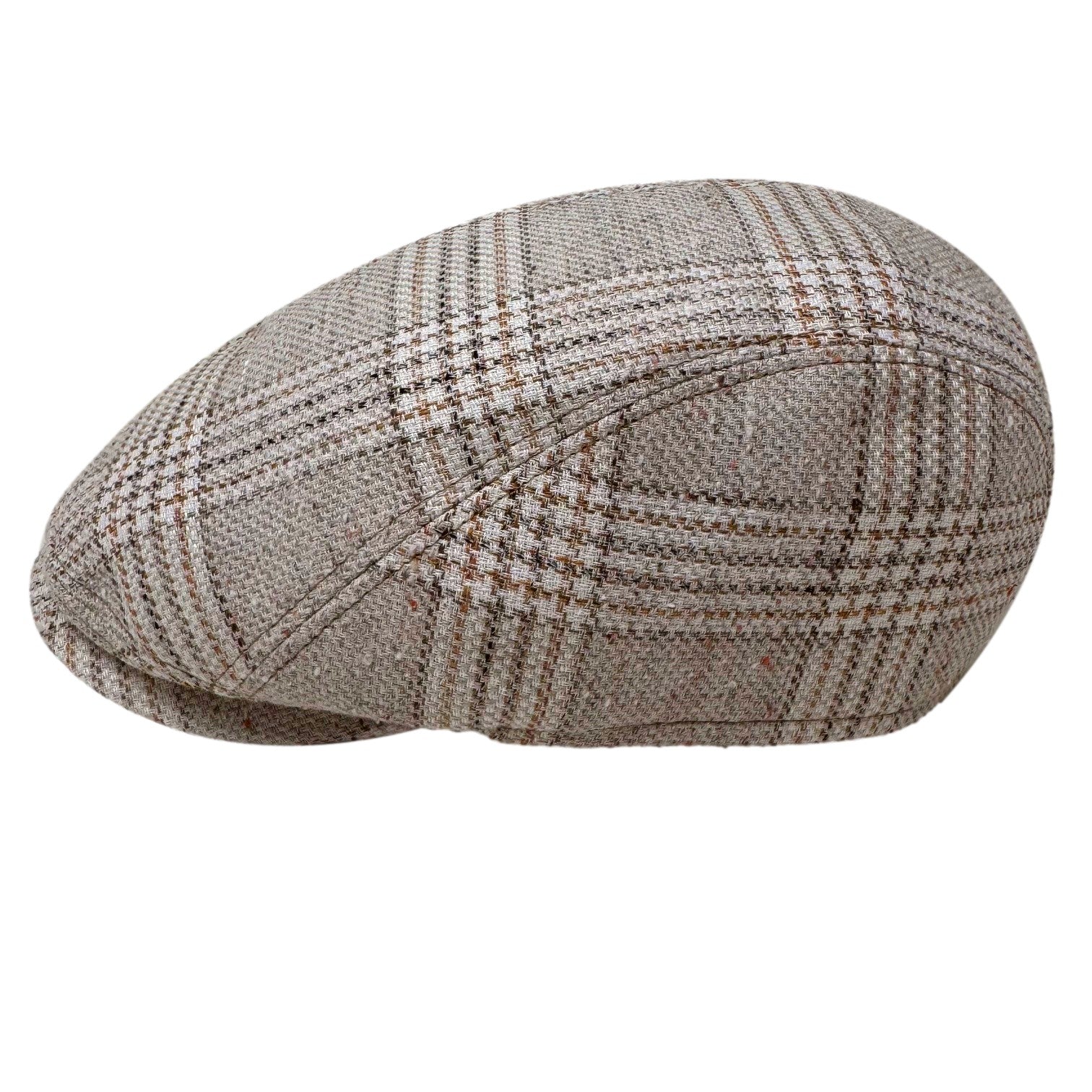 Jackson Linen w/ Silk Driving Cap