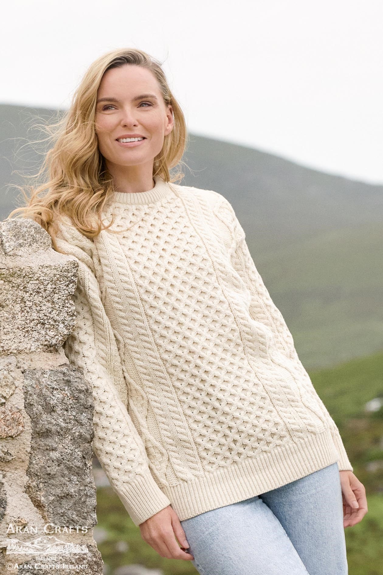 Kilronan Super Soft Aran Sweater | Unisex [2 Colors]