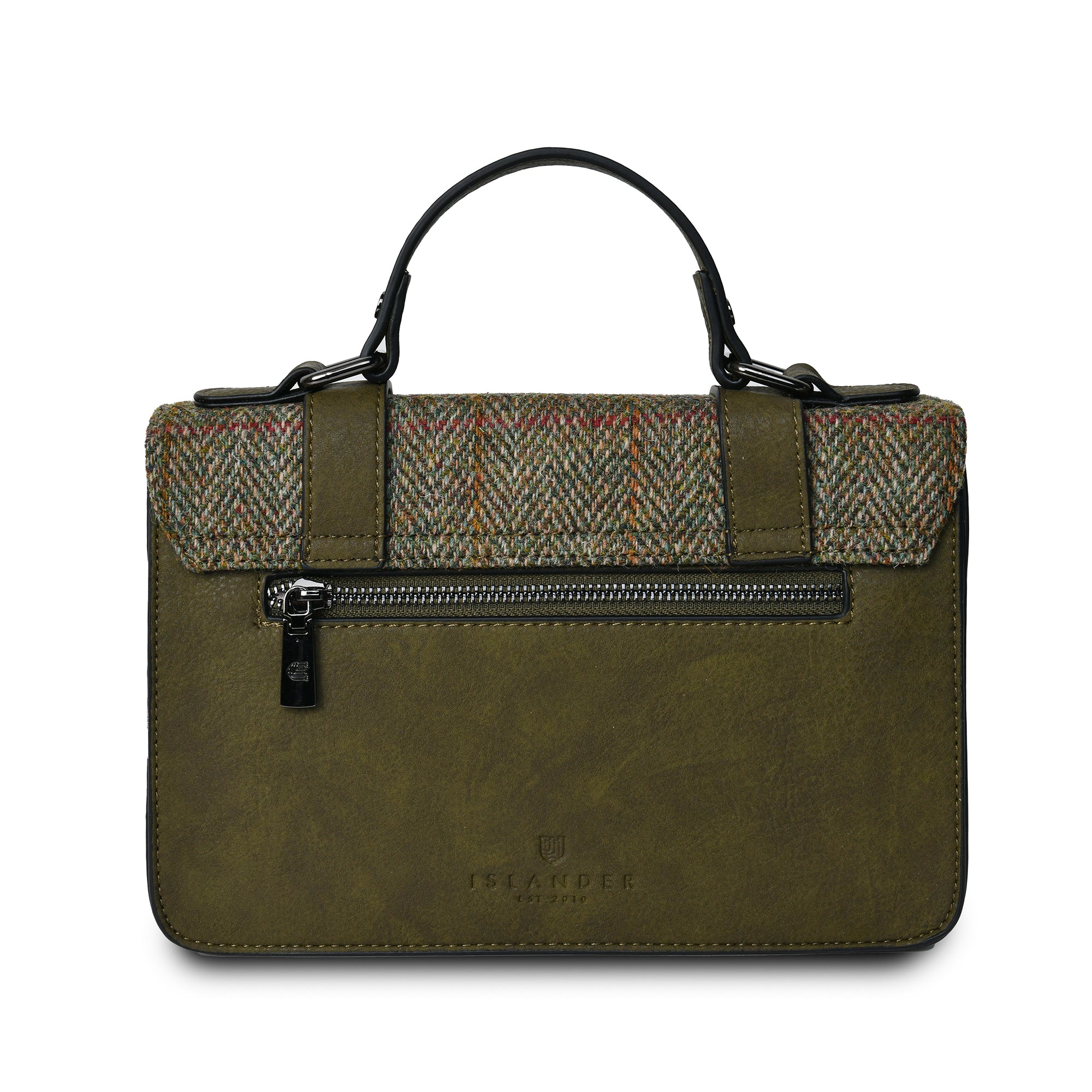 Harris Tweed Large Satchel [6 Colors]