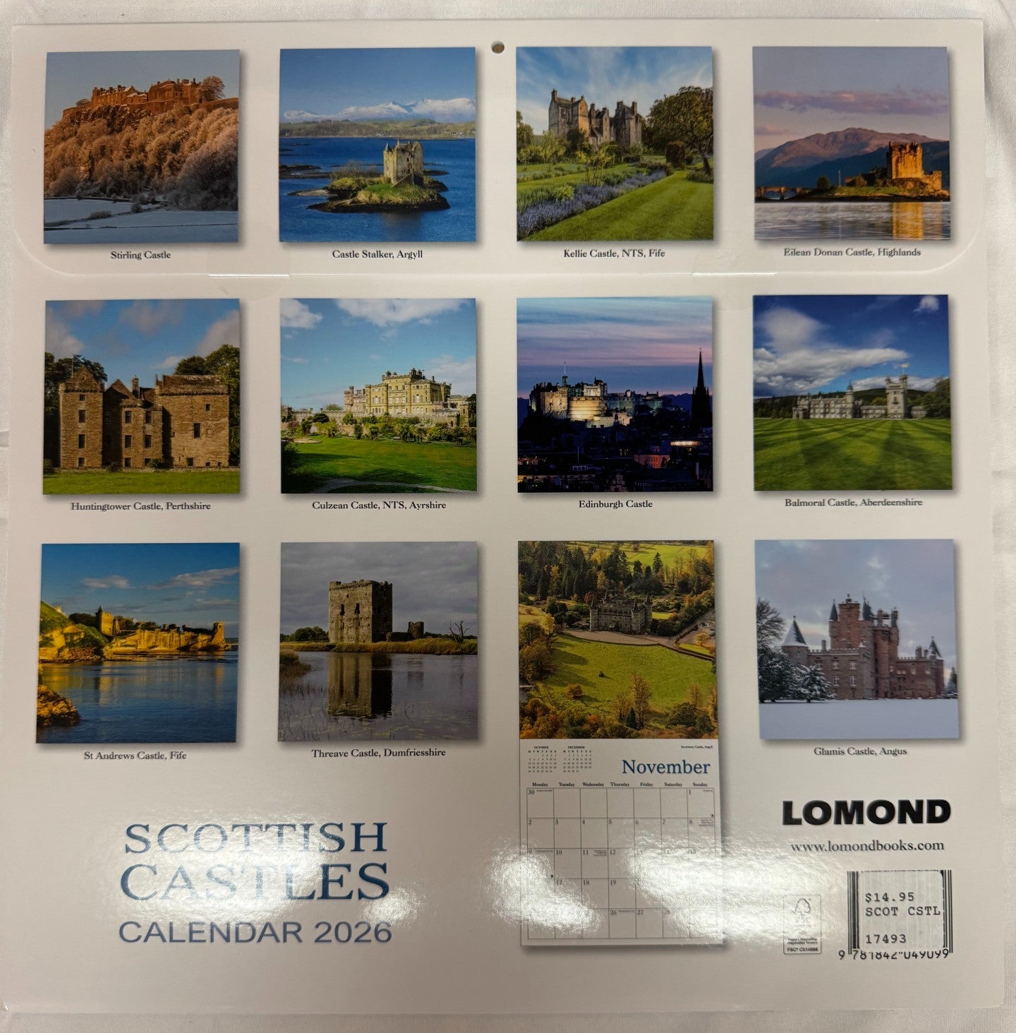 Scottish Castles Calendar
