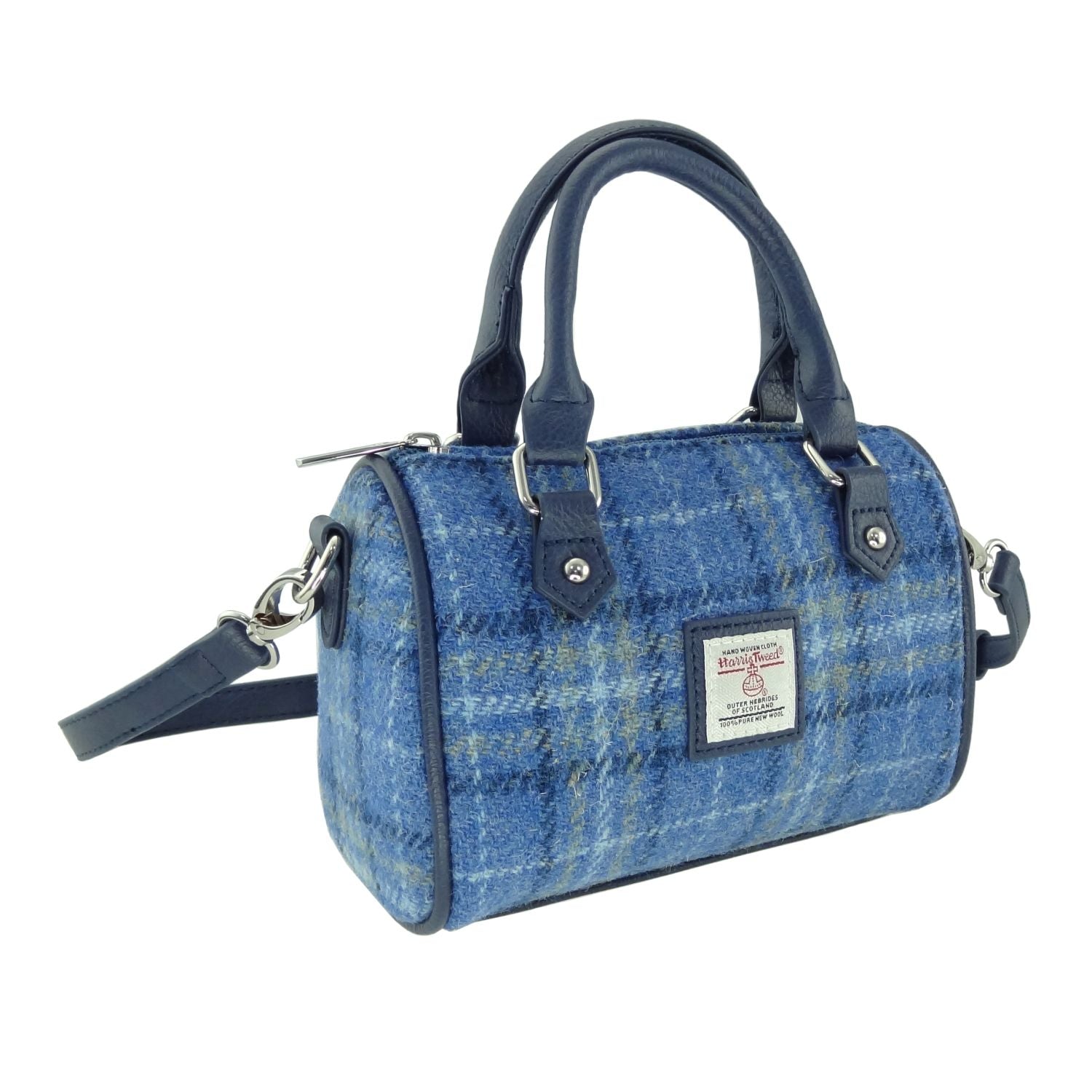 Harris Tweed Mini Bowling Handbag [17 Colors]
