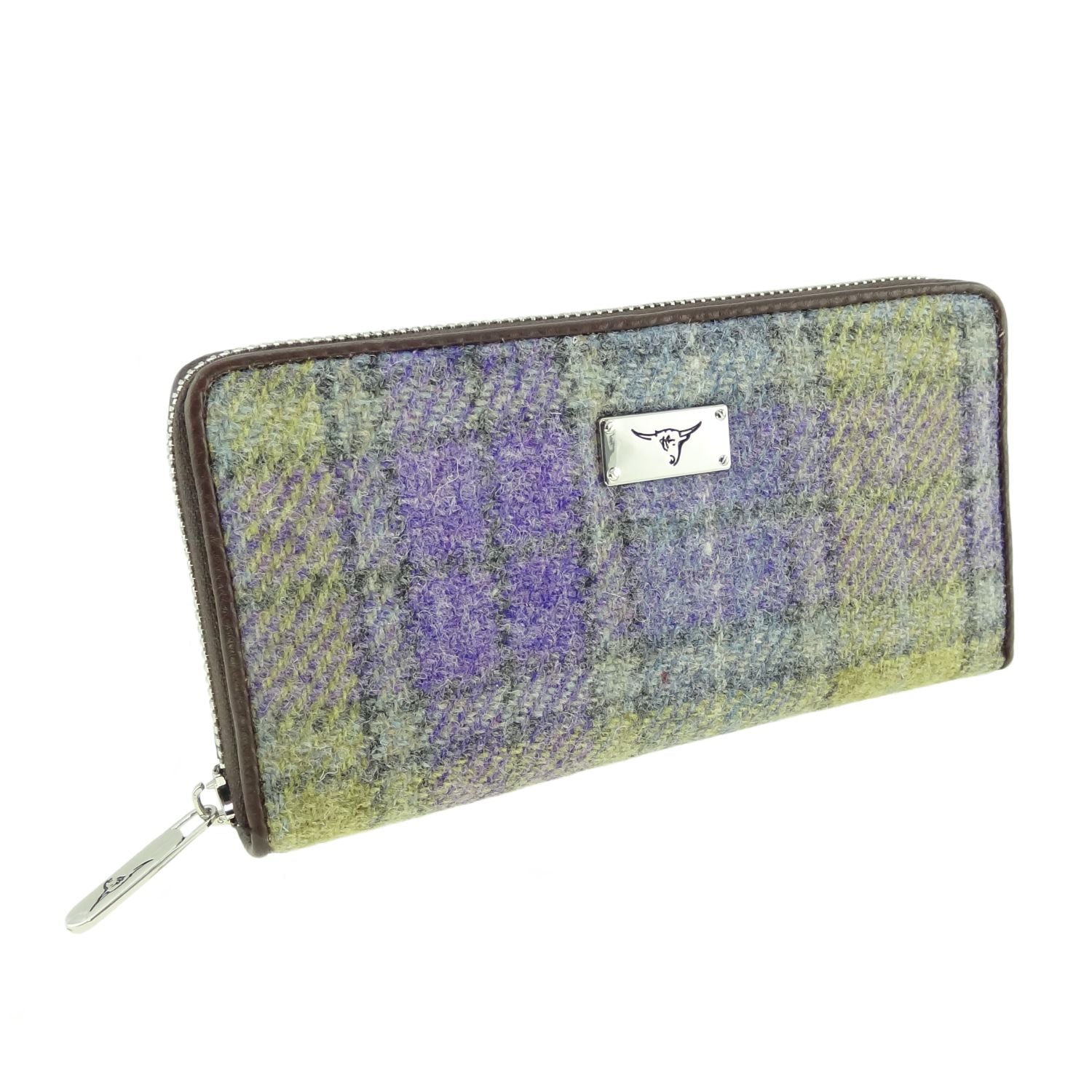 Harris Tweed Long Zip Wallet [29 Colors]