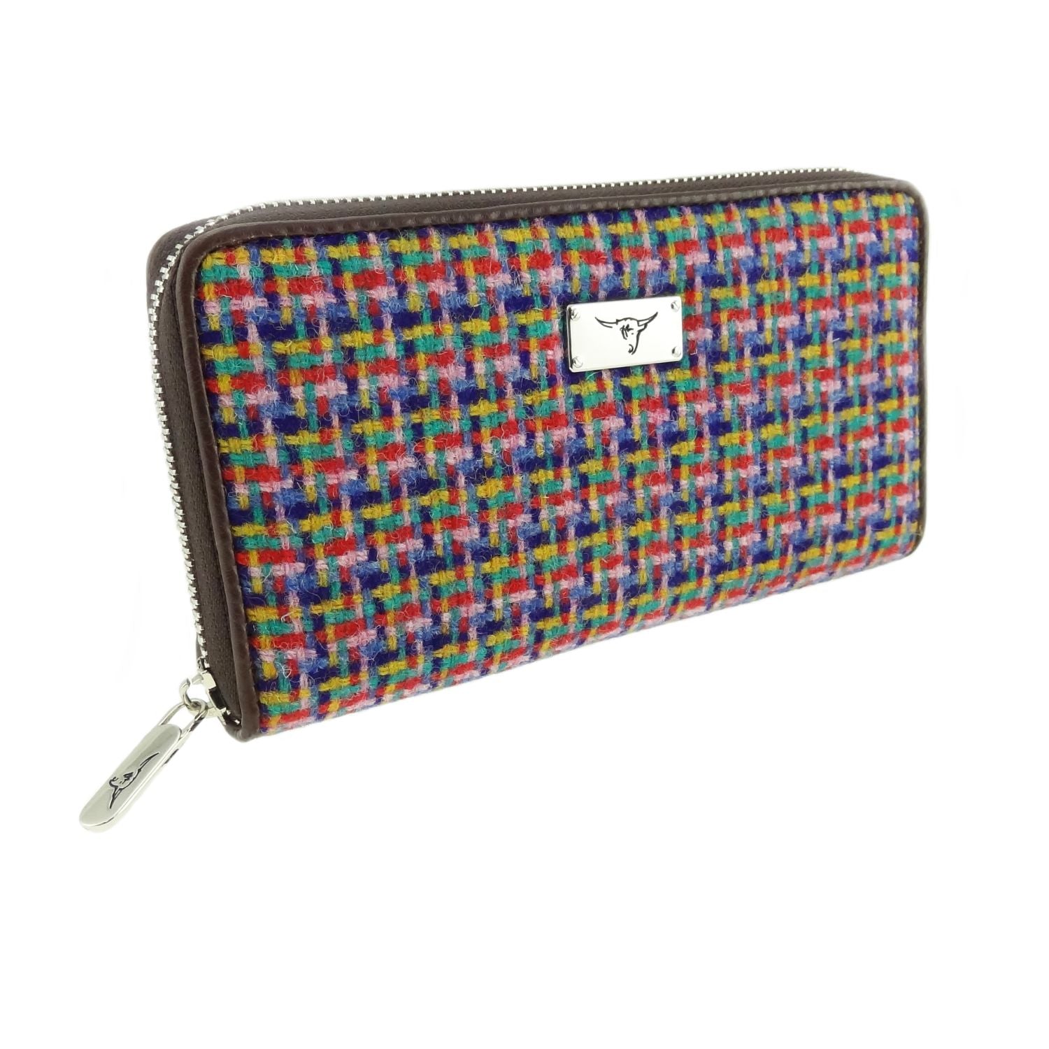 Harris Tweed Long Zip Wallet [29 Colors]