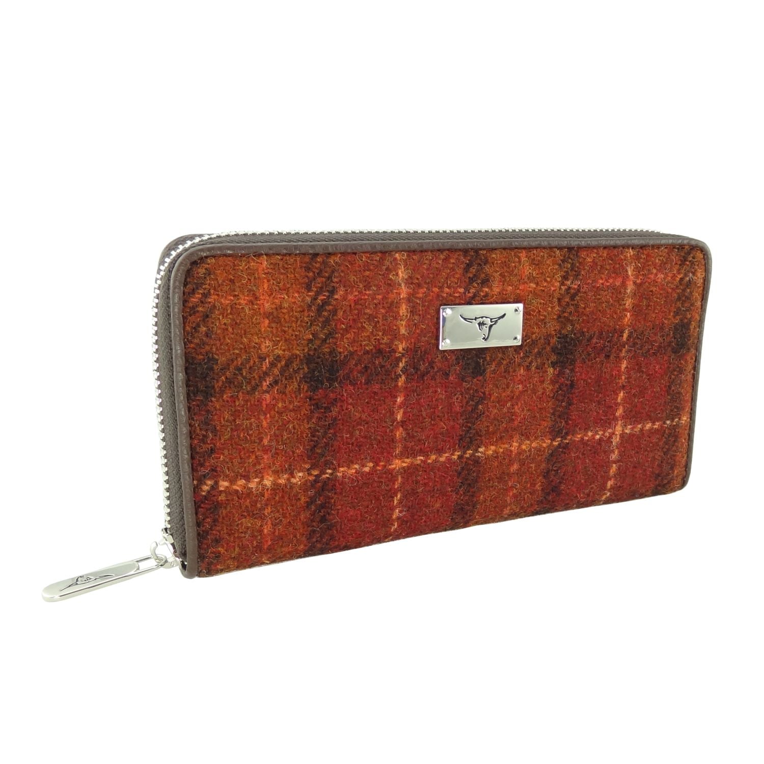Harris Tweed Long Zip Wallet [29 Colors]