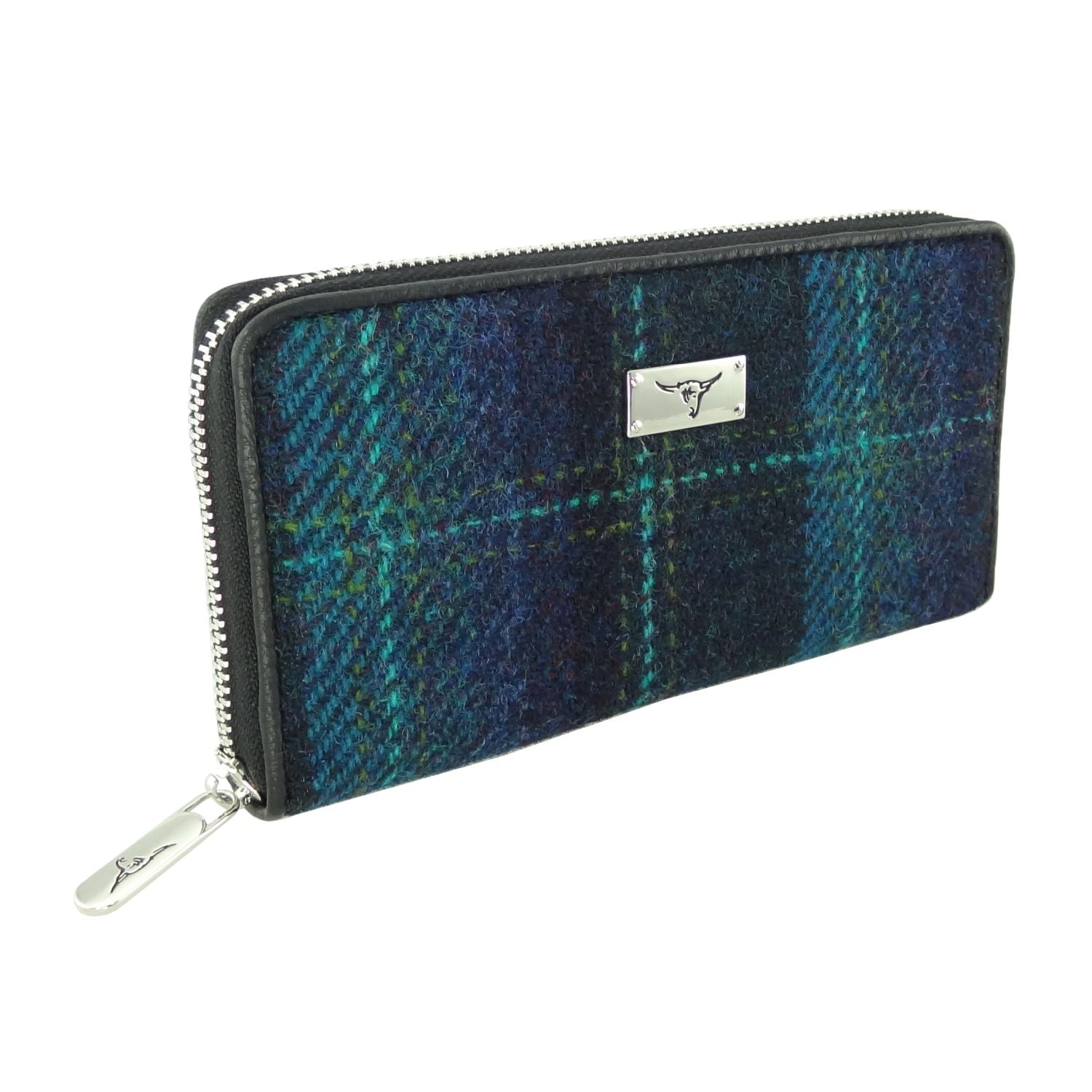 Harris Tweed Long Zip Wallet [29 Colors]
