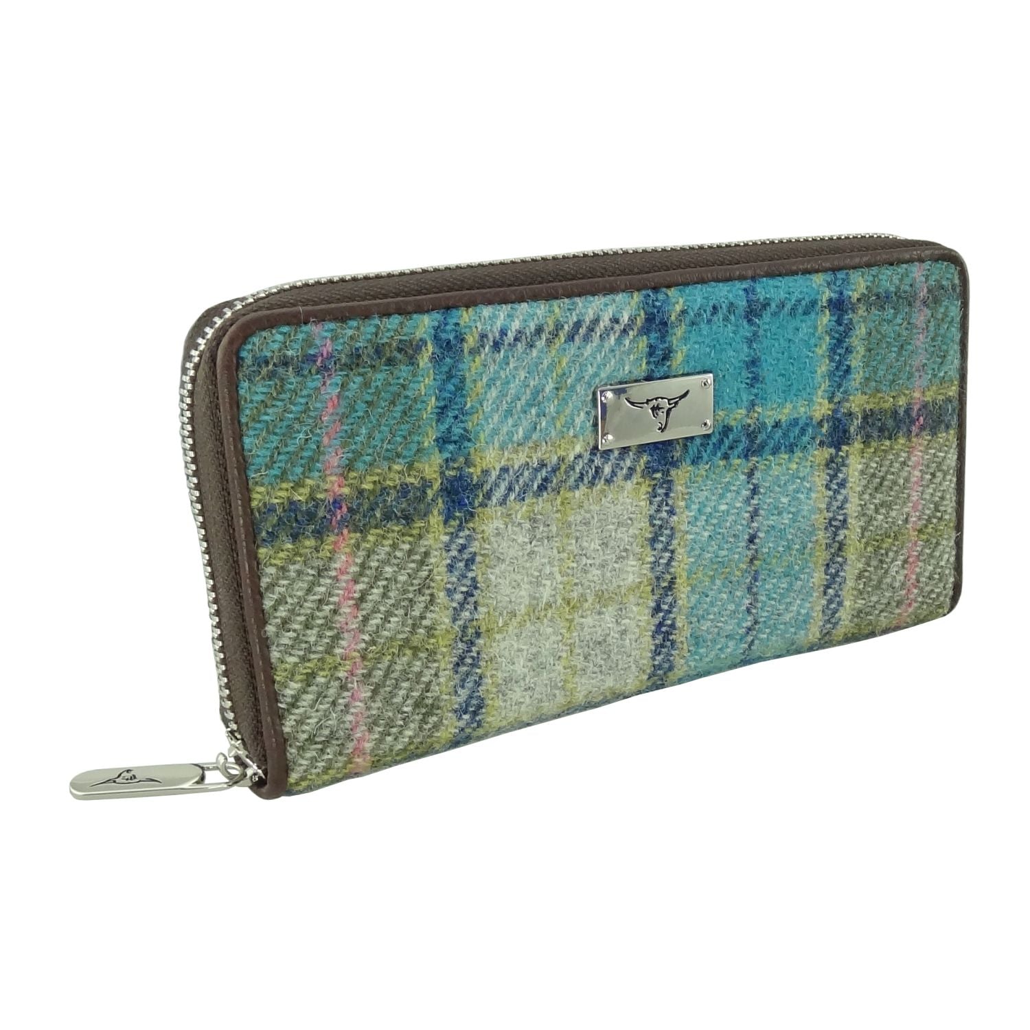 Harris Tweed Long Zip Wallet [29 Colors]
