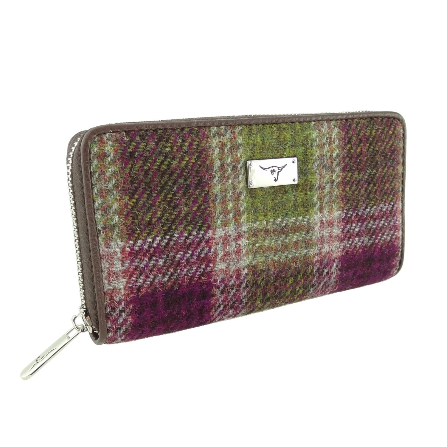 Harris Tweed Long Zip Wallet [29 Colors]