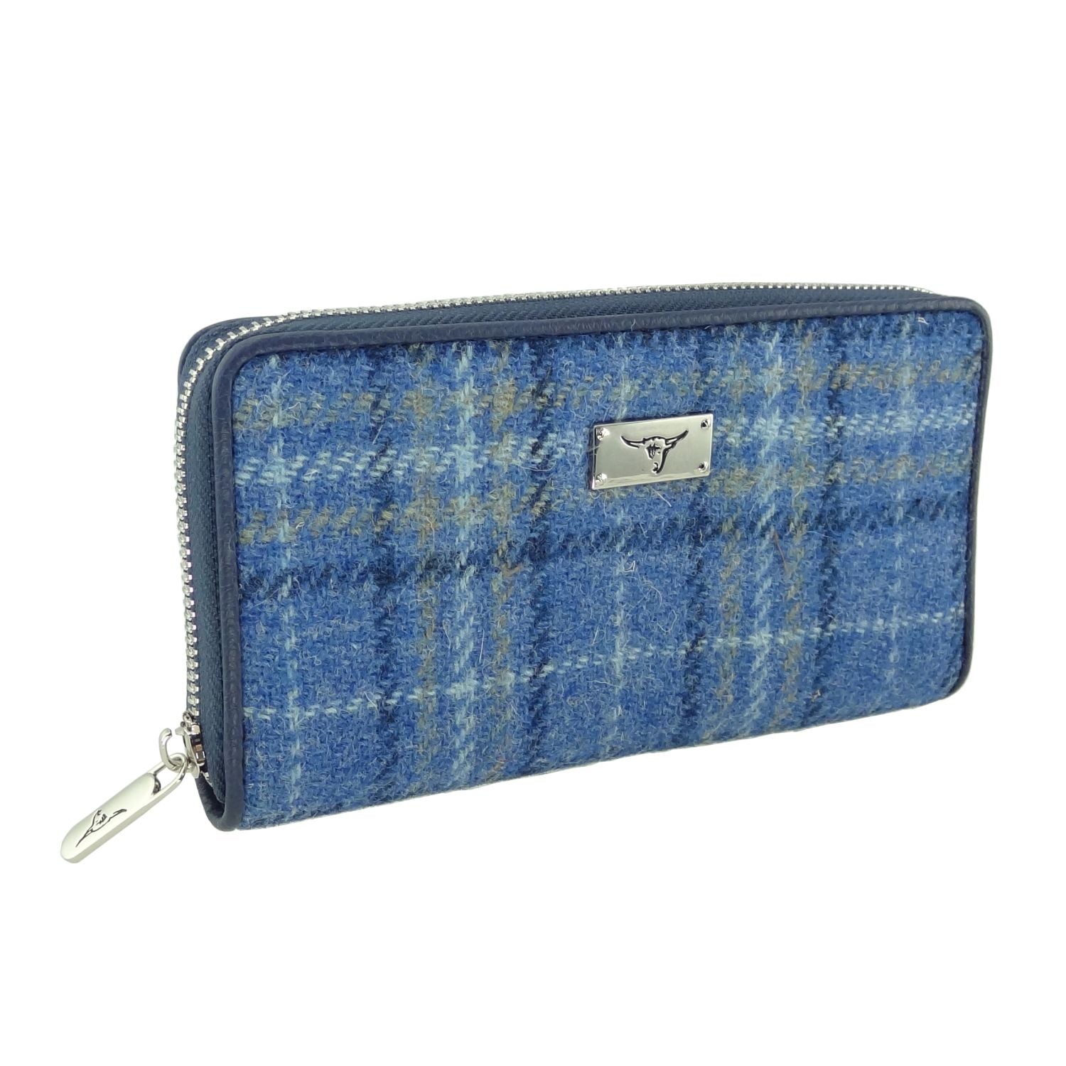 Harris Tweed Long Zip Wallet [29 Colors]