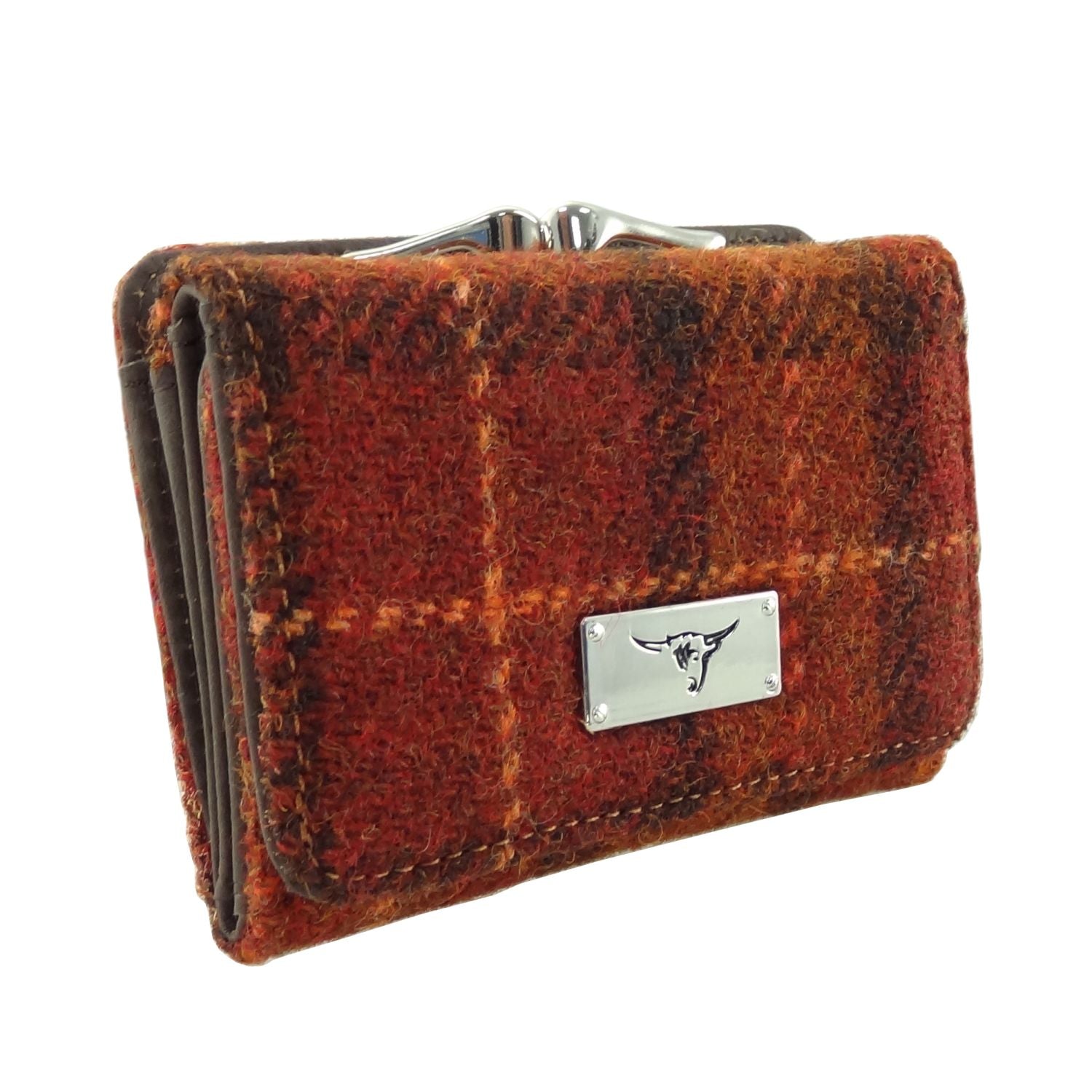 Harris Tweed Small Clasp Purse [12 Colors]