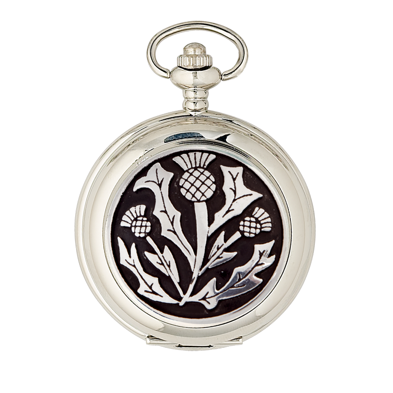 Thistle Mechanical Pocket Watch