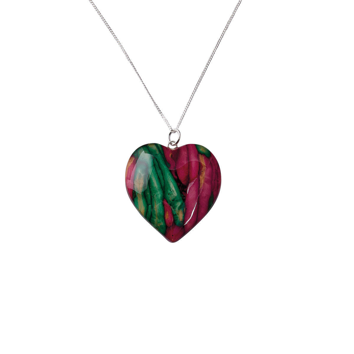 Heathergems Medium Heart Pendant