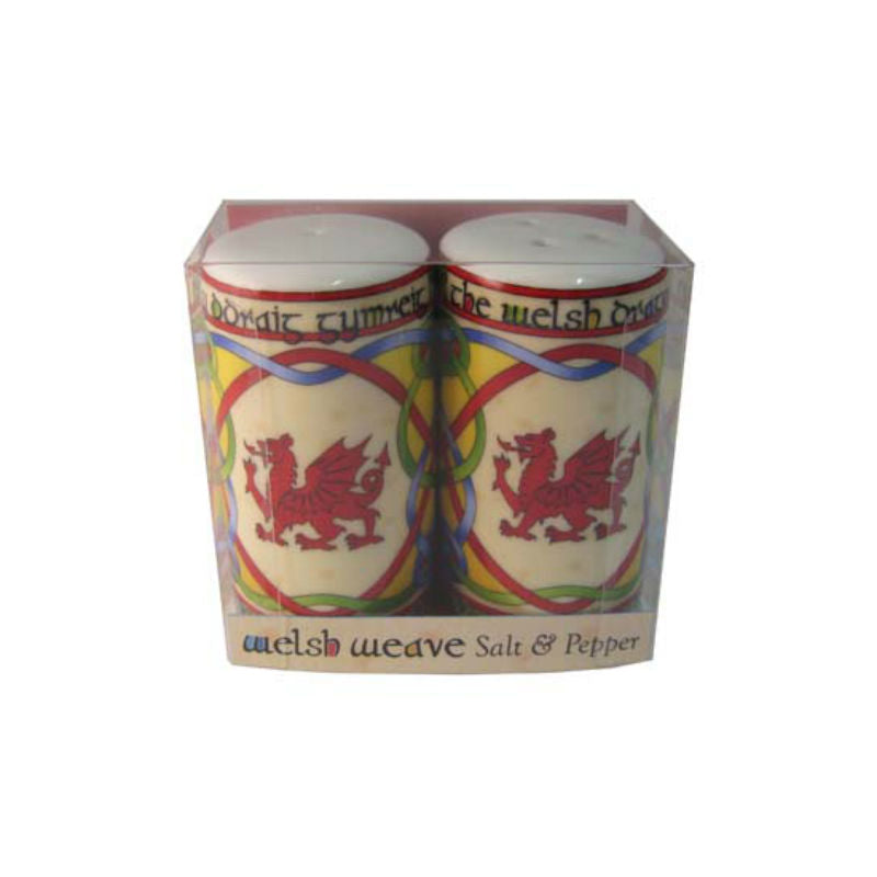 Welsh Dragon Salt & Pepper Set