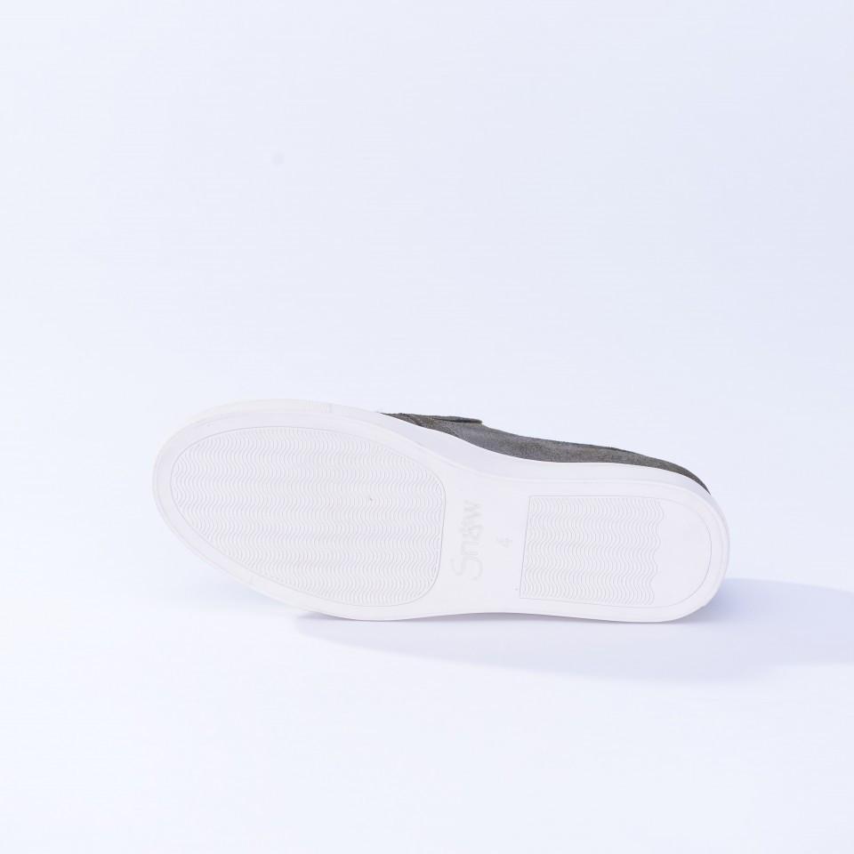 Women's Harris Tweed & Suede Trainers [3 colors]