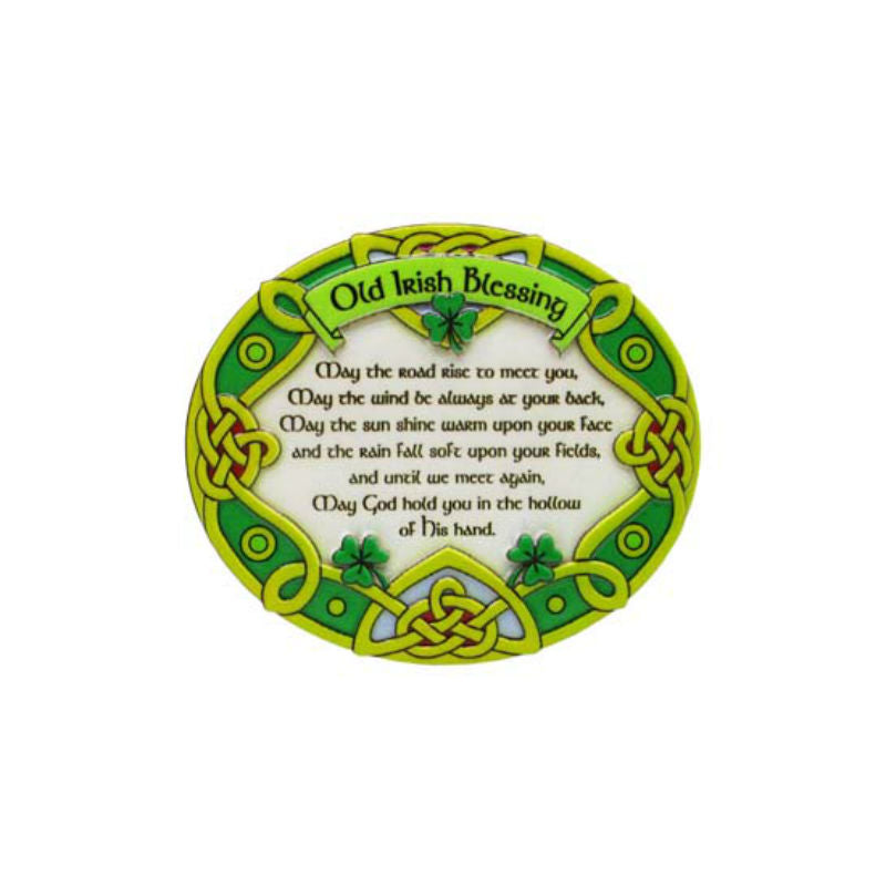 Traditional Irish Blessing Fridge Magnet