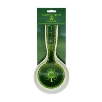 Irish Shamrock Spiral Spoon Rest