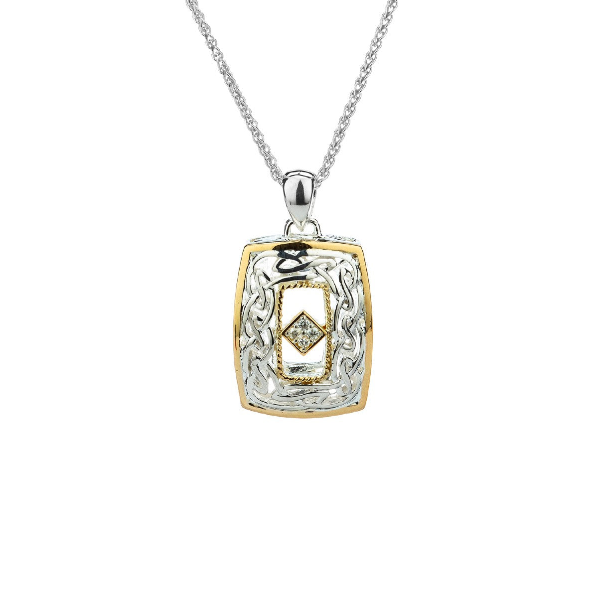 Window to the Soul Diamond Pendant