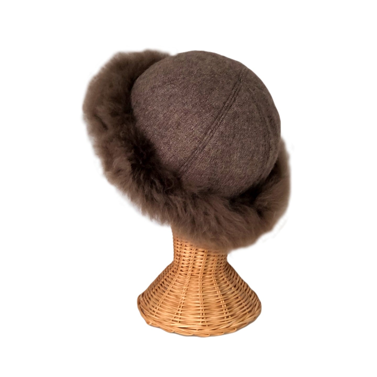 Premium Alpaca Fur Cloche Hat [5 Colors]