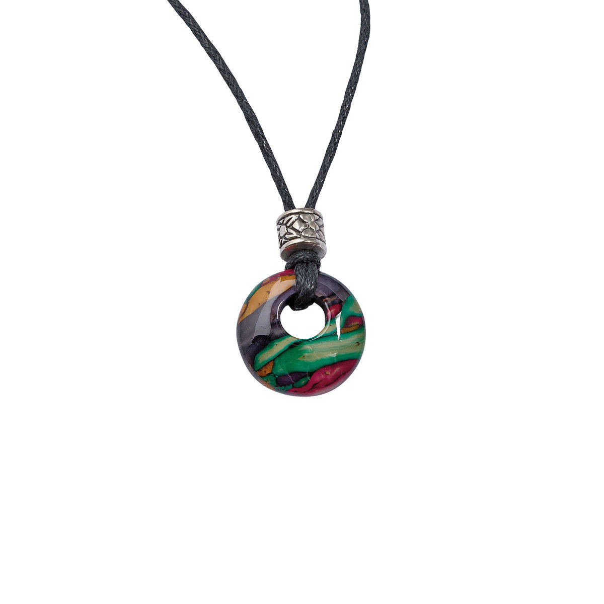 Heathergems Thong Circle Pendant