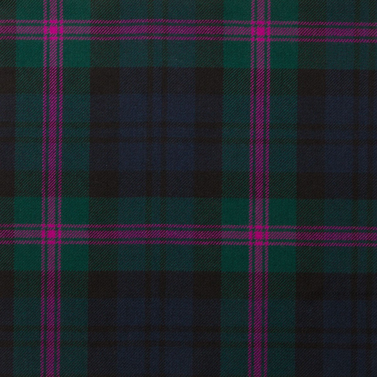 Worsted Wool Tartan Handkerchiefs / Pocket Squares — [ 42 Tartans ]