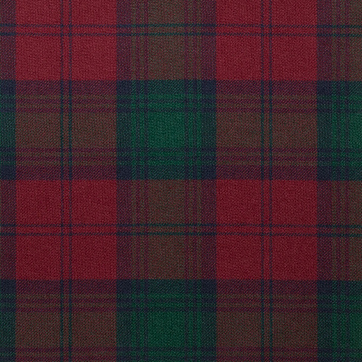 Lindsay Modern Tartan — Scottish Worsted Wool Scarf