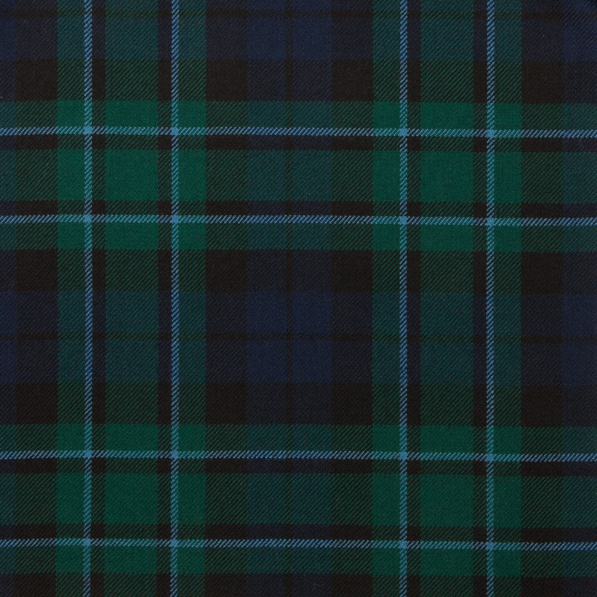 Worsted Wool Tartan Handkerchiefs / Pocket Squares — [ 42 Tartans ]