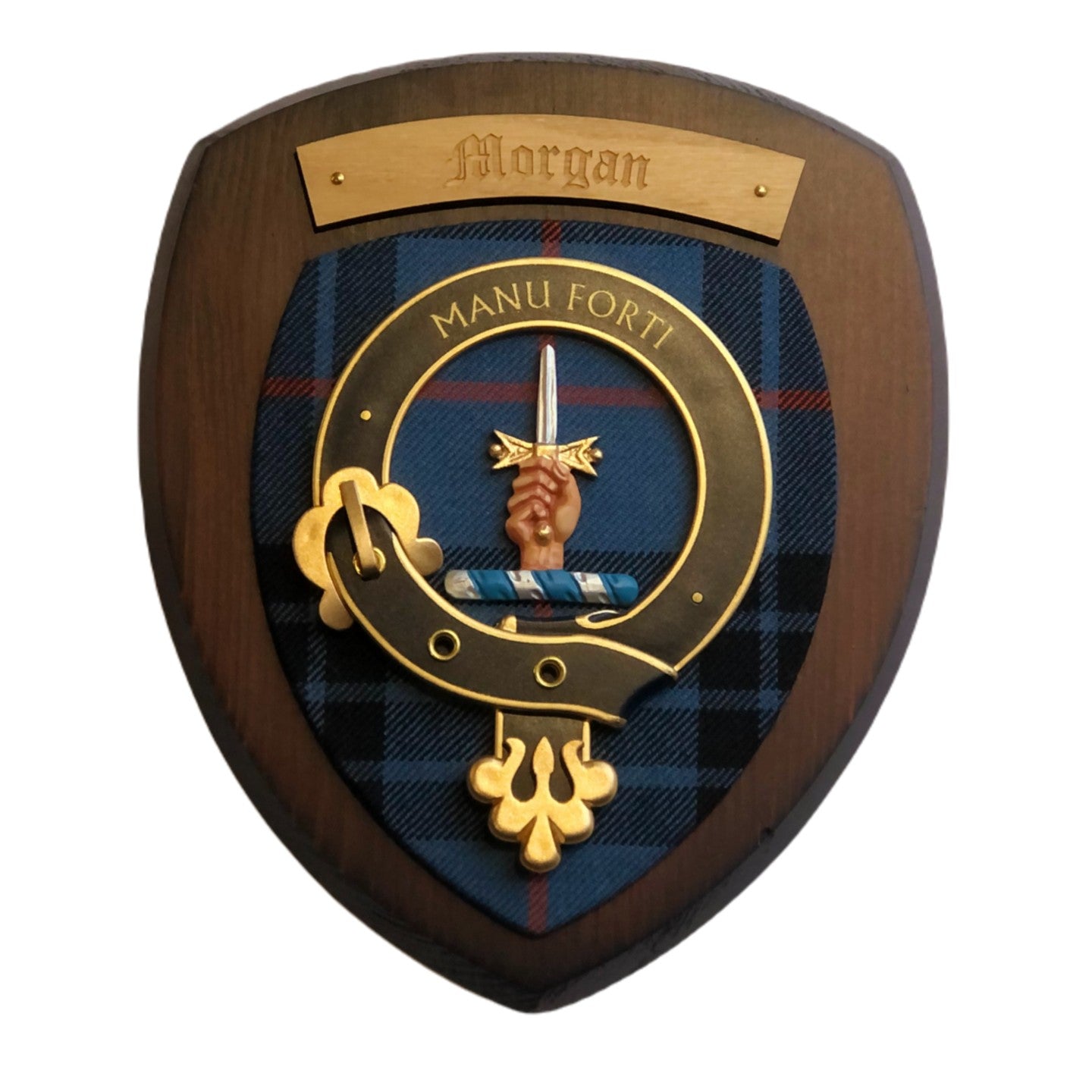 Handmade Clan Crest Wall Plaque | Small