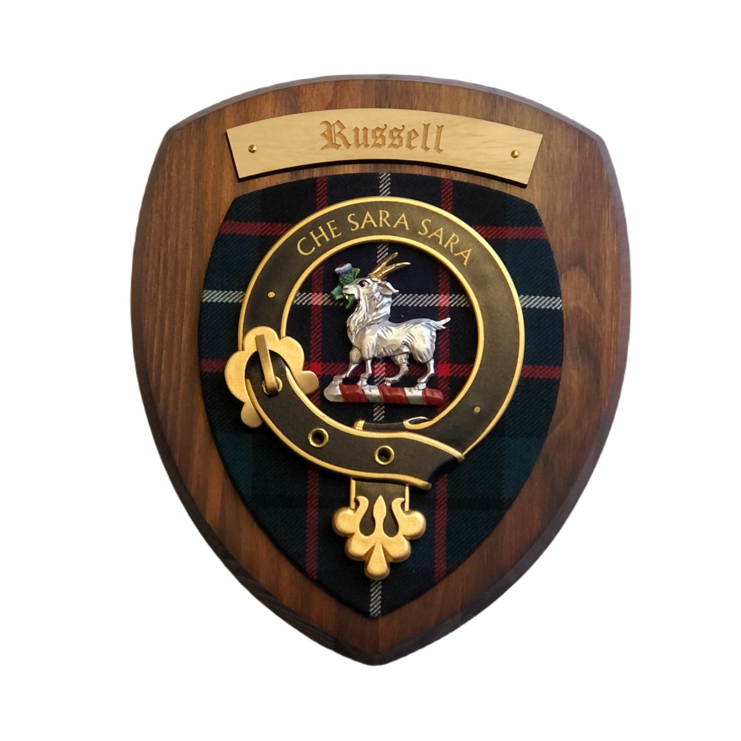Handmade Clan Crest Wall Plaque | Small